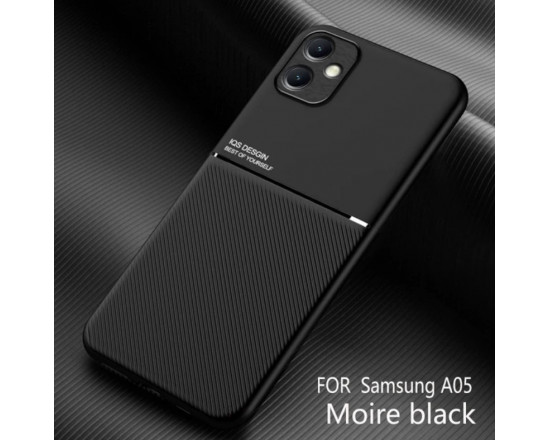 Силиконовый чехол IQS Design для Samsung Galaxy A05 Чёрный
