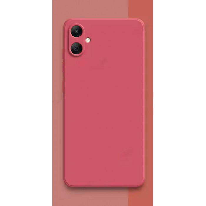 Силиконовый чехол Soft Touch для Samsung Galaxy A05 Малиновый