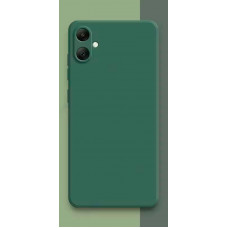 Силиконовый чехол Soft Touch для Samsung Galaxy A05 Тёмно-зелёный