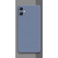 Силіконовий чохол Soft Touch для Samsung Galaxy A05 Сіро-синій