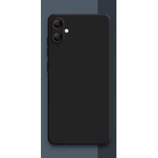 Силиконовый чехол Soft Touch для Samsung Galaxy A05 Чёрный