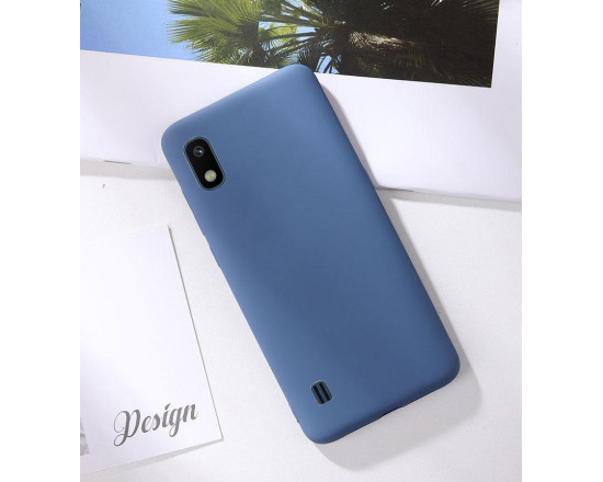 Силіконовий чохол Soft Touch для Samsung A10 Синій