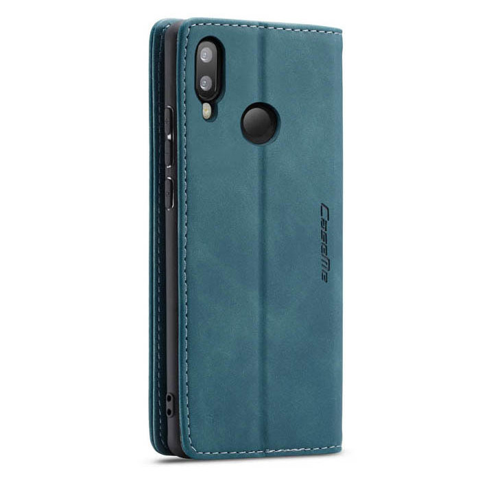 Чехол-книжка CaseMe из нубука для Samsung A40 Бирюзовый