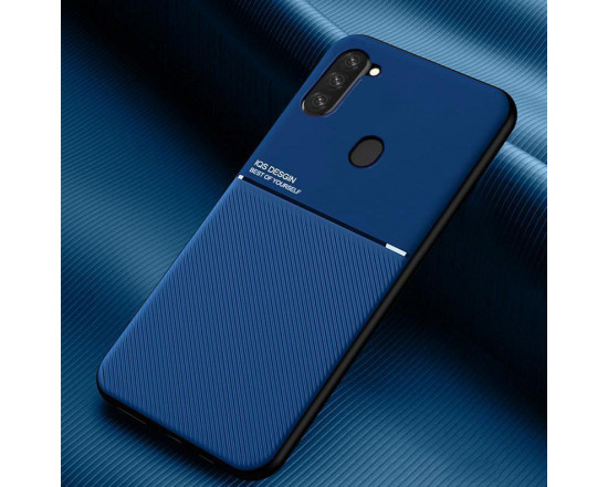 Силіконовий чохол IQS Design для Samsung Galaxy A11 Синій
