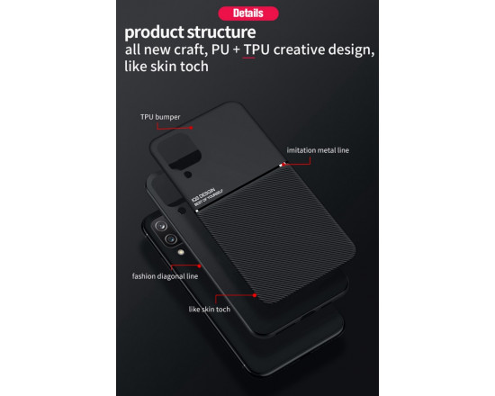 Силиконовый чехол IQS Design для Samsung Galaxy A12/M12 Чёрный