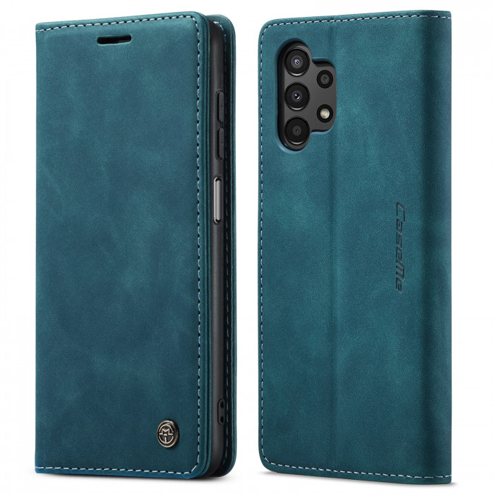 Чехол-книжка CaseMe из нубука для Samsung Galaxy A30s/A50 Бирюзовый