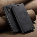 Чехол-книжка CaseMe из нубука для Samsung A52s Чёрный