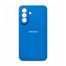 Силиконовый чехол Soft Touch для Samsung Galaxy A17 Синий