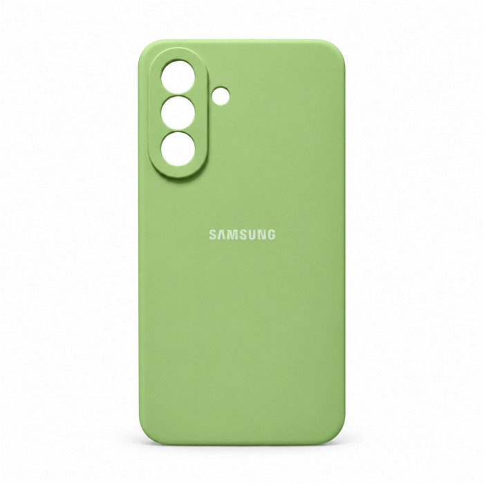 Силиконовый чехол Soft Touch для Samsung Galaxy A17 Зеленый