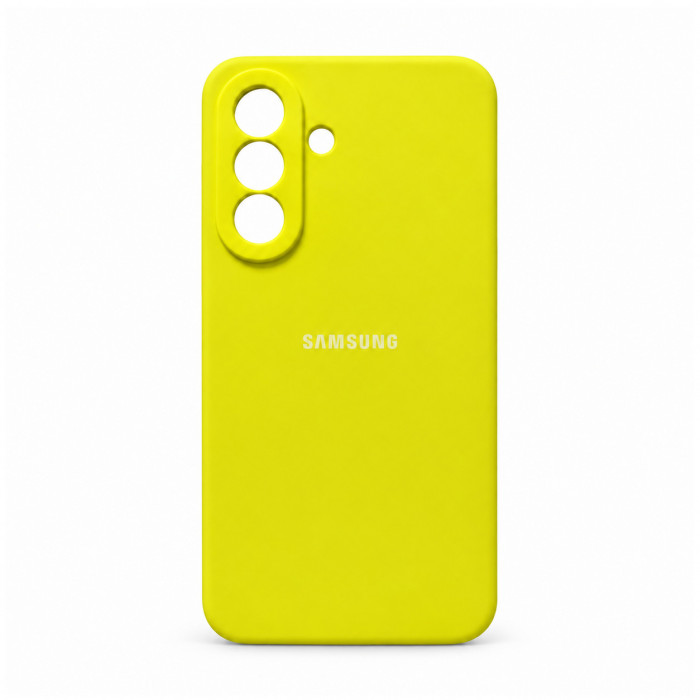 Силиконовый чехол Soft Touch для Samsung Galaxy A17 Желтый