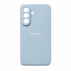 Силиконовый чехол Soft Touch для Samsung Galaxy A17 Голубой