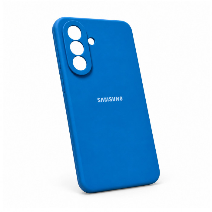 Силиконовый чехол Soft Touch для Samsung Galaxy A17 Синий