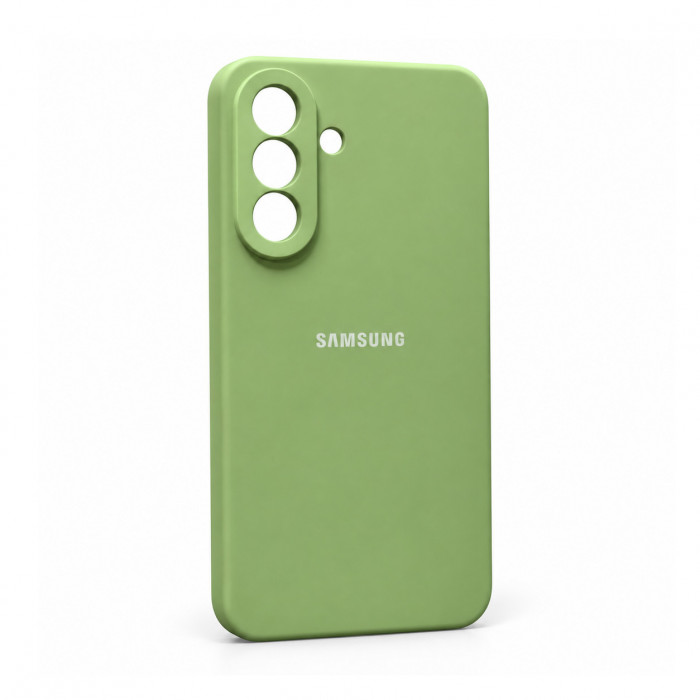 Силиконовый чехол Soft Touch для Samsung Galaxy A17 Зеленый