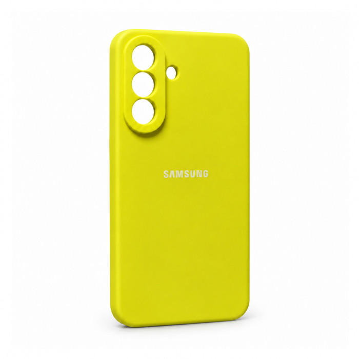 Силиконовый чехол Soft Touch для Samsung Galaxy A17 Желтый