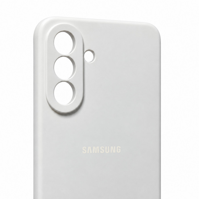 Силиконовый чехол Soft Touch для Samsung Galaxy A17 Молочный