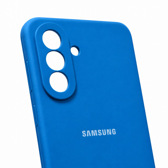 Силиконовый чехол Soft Touch для Samsung Galaxy A17 Синий