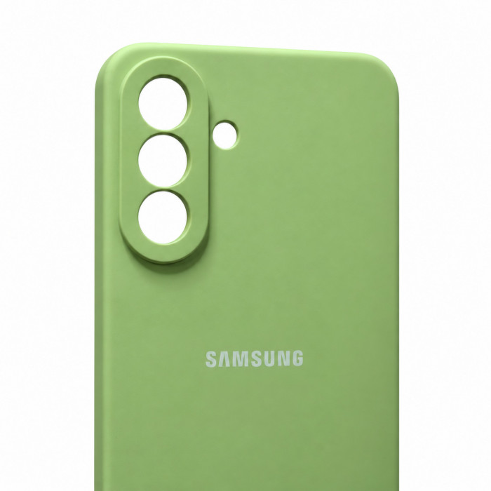 Силиконовый чехол Soft Touch для Samsung Galaxy A17 Зеленый