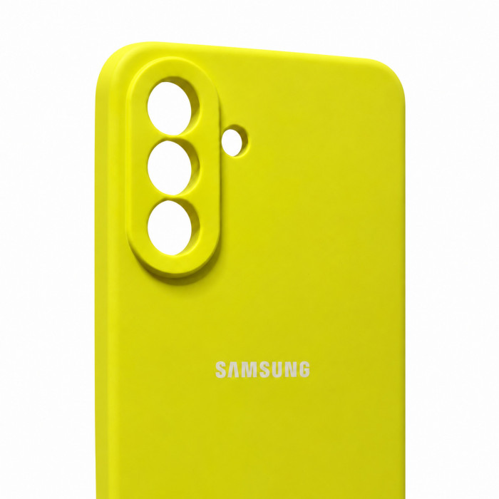Силиконовый чехол Soft Touch для Samsung Galaxy A17 Желтый