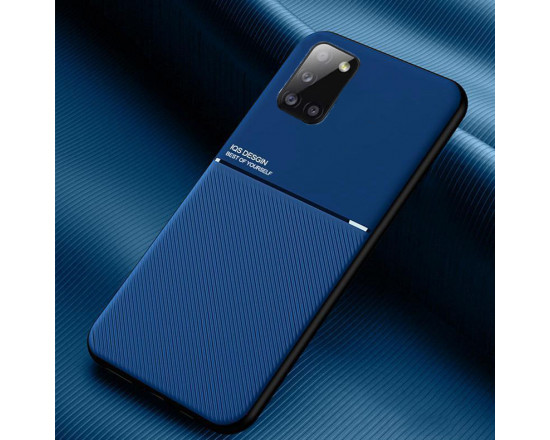 Силіконовий чохол IQS Design для Samsung Galaxy A31 Синій
