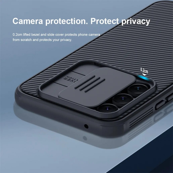 Чехол Nillkin CamShield для Samsung A14 Чёрный