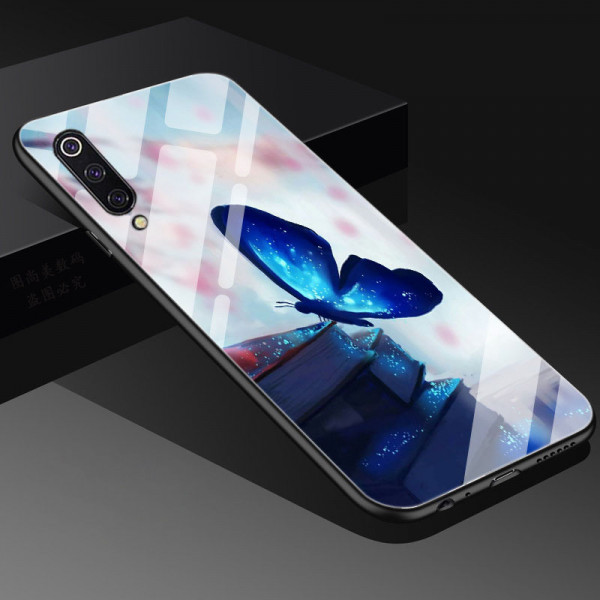 Глянцевий силіконовий чохол для Samsung Galaxy A7 2018 (A750) Метелик