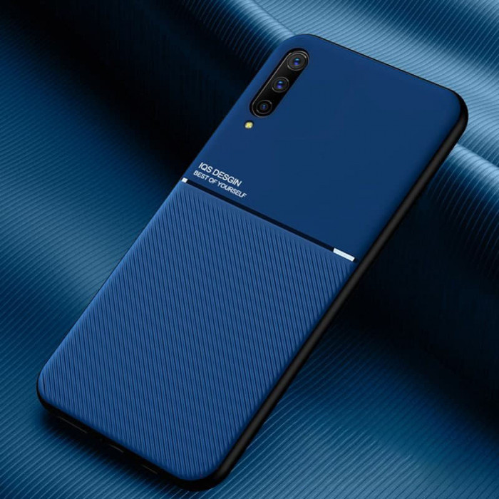 Силиконовый чехол IQS Design для Samsung Galaxy A30s/A50/A50s Синий