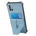 Противоударный чехол Y-Holder с подставкой для Samsung A51 Голубой