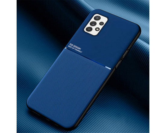 Силиконовый чехол IQS Design для Samsung Galaxy A32 Синий