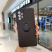 Силіконовий чохол Soft Touch з кільцем-тримачем для Samsung A52 Чорний