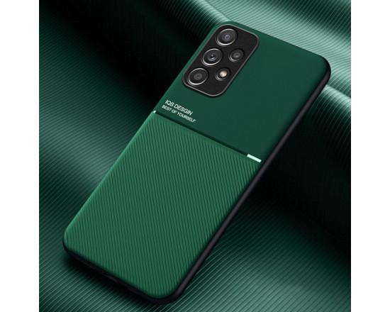 Силиконовый чехол IQS Design для Samsung Galaxy A13 Зеленый