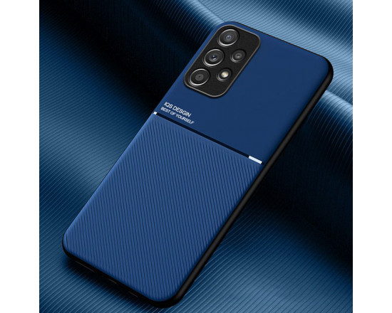 Силіконовий чохол IQS Design для Samsung Galaxy A73 Синій