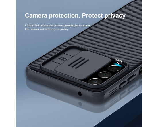 Чехол Nillkin CamShield Pro для Samsung A73 5G Чёрный