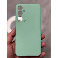 Силиконовый чехол Soft Touch для Samsung Galaxy A55 Мятный