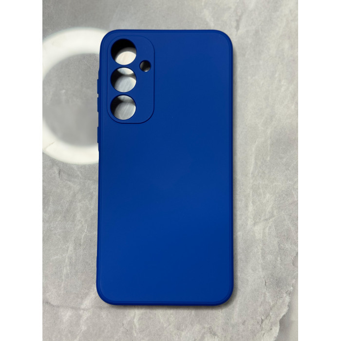 Силиконовый чехол Soft Touch для Samsung Galaxy A55 Синий
