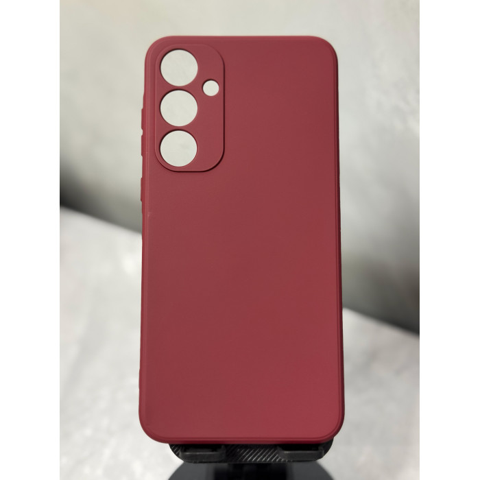 Силиконовый чехол Soft Touch для Samsung Galaxy A55 Бордовый