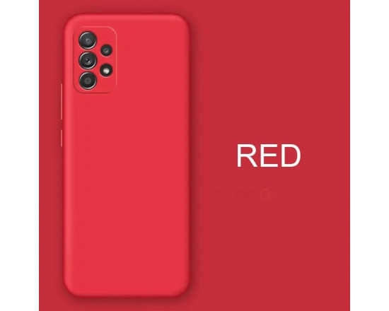 Силиконовый чехол Soft Touch для Samsung Galaxy A32 5G Красный