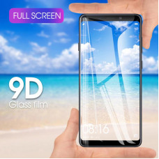 Защитное стекло Full Glue 9D с полным покрытием для Samsung A7 2018 (A750)