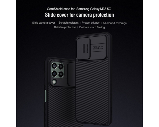 Чохол Nillkin CamShield для Samsung M33 5G Чорний