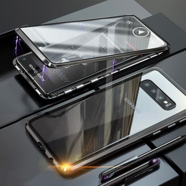 Двосторонній магнітний чохол для Samsung S10 Чорний