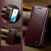 Чехол-книжка CaseMe Retro для Samsung S22 Бордовый