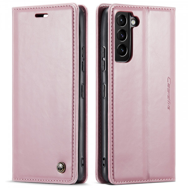 Чехол-книжка CaseMe Retro для Samsung S22 Розовый