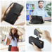 Чохол-гаманець CaseMe Retro Leather з манітом та ремінцем для Samsung S20 FE Чорний