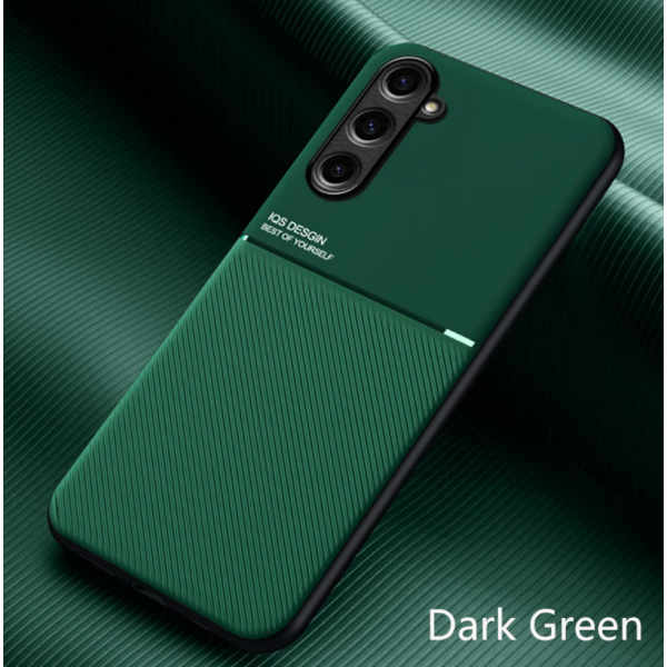 Силиконовый чехол IQS Design для Samsung Galaxy S23 FE Зеленый