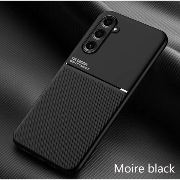 Силиконовый чехол IQS Design для Samsung Galaxy S23 FE Чёрный