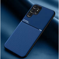 Силиконовый чехол IQS Design для Samsung Galaxy S26 Ultra Синий