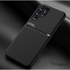 Силиконовый чехол IQS Design для Samsung Galaxy S26 Ultra Чёрный