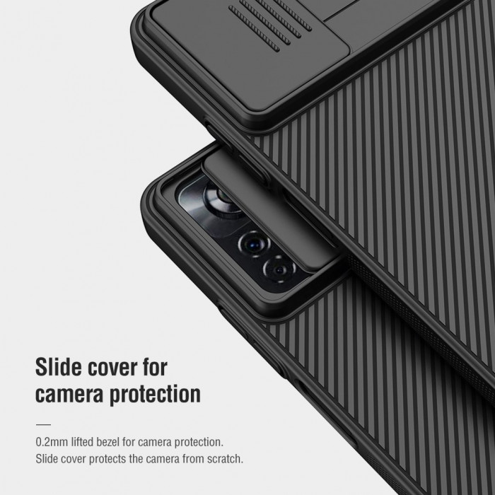 Чехол Nillkin CamShield для Xiaomi Poco X4 Pro 5G Черный