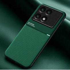 Силиконовый чехол IQS Design для Xiaomi Poco F7 Зелёный