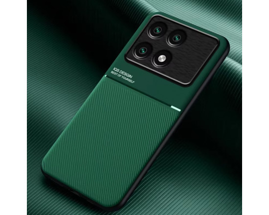 Силіконовий чохол IQS Design для Xiaomi Poco X6 Pro 5G Зелений