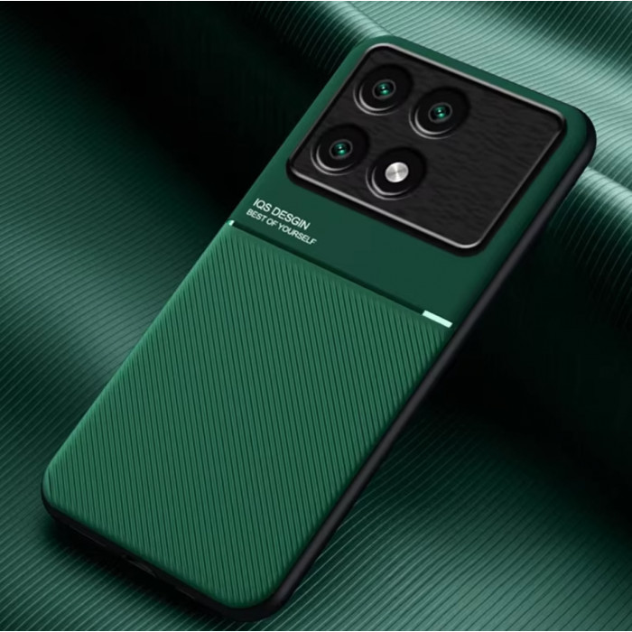 Силіконовий чохол IQS Design для Xiaomi Poco X6 Pro 5G Зелений